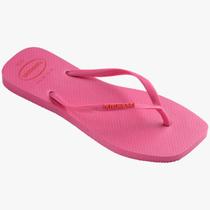 Chinelo Feminino Havaianas Slim Square Logo Popup