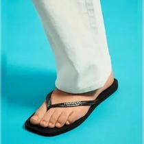 Chinelo Feminino Havaianas Slim Square Metallic II