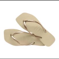 Chinelo feminino havaianas slim square