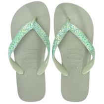 Chinelo Feminino Havaianas Top Glitter Neon Chinelo Feminino Havaianas Top Glitter Neon