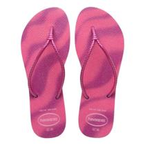 Chinelo Feminino Havaianas Tube Gloss Rosa Gum - 4149883 Chinelo Feminino Havaianas Tube Gloss Rosa Gum - 4149883