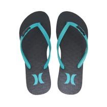 Chinelo Feminino Hurley Icon Preto Verde Chinelo Feminino Hurley Icon Preto Verde