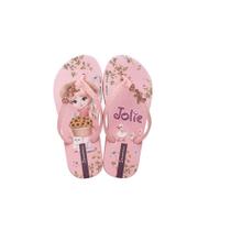 Chinelo Feminino Infantil Slim Jolie Rosa Ipanema