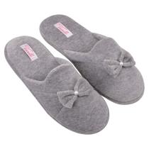 Chinelo Feminino Inverno em Plush JL Clássico Quentinho e Confortável Vairelli