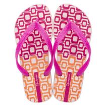 Chinelo Feminino Ipanema De Dedo Macio Lançamento Grendene Happy 25279 Rosa/Rosa