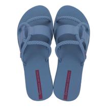 Chinelo Feminino Ipanema Diversa Gáspea - Azul Jeans/Rosa