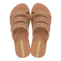 Chinelo Feminino Ipanema Diversa Slide - Nude/Amarelo