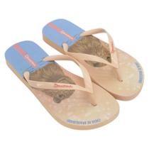 Chinelo Feminino Ipanema Pets Pop - Bege