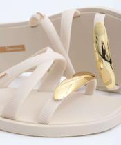 Chinelo Feminino Ipanema Slide Metal-Chic Off White-06150 Chinelo Feminino Ipanema Slide Metal-Chic Off White-06150