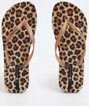Chinelo Feminino Ipanema Trendy Print Marrom-06146