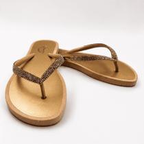 Chinelo Feminino Lessence Strass Infinity Light Peach Chinelo Feminino Lessence Strass Infinity Light Peach