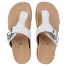 Chinelo Feminino Lia Line Branco - 2341