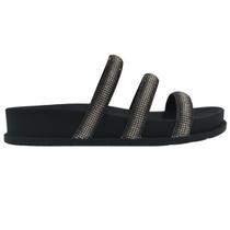 Chinelo Feminino Mississipi com Tiras Com Strass Brilhante Chinelo Feminino Mississipi com Tiras Com Strass Brilhante