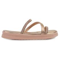 Chinelo Feminino Mississipi Plataforma Bronze - MB531