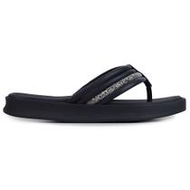 Chinelo Feminino Moleca Diamond Preto - 5506