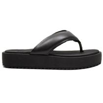 Chinelo Feminino Moleca Plataforma Tratorada Moda 5489-100 Chinelo Feminino Moleca Plataforma Tratorada Moda 5489-100