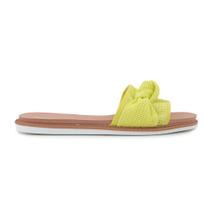 Chinelo Feminino Moleca Rasteiro Amarelo Siciliano - 5443