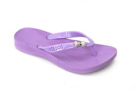 Chinelo feminino ortopedico e casual pode molhar não escorrega