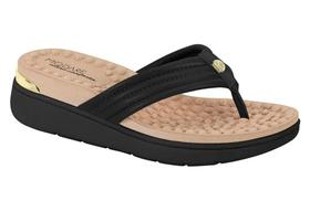 Chinelo feminino ortopédico modare preto Chinelo feminino ortopédico modare preto