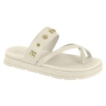 Chinelo Feminino Papete Conforto Pingentes Moleca 5490125