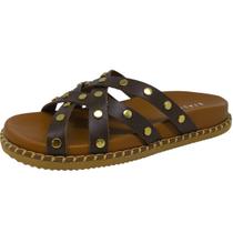 Chinelo Feminino Papete Flat Calce Facil Moderno Lia Line Chinelo Feminino Papete Flat Calce Facil Moderno Lia Line