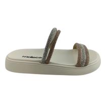 Chinelo Feminino Papete Moleca 5469.135 Off White Chinelo Feminino Papete Moleca 5469.135 Off White