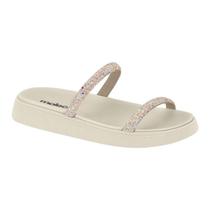 Chinelo Feminino Papete Moleca Gliter Duas Tiras 5469.118