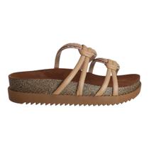 Chinelo Feminino Papete Moleca Tiras Brilho Casual 5500.111 Chinelo Feminino Papete Moleca Tiras Brilho Casual 5500.111