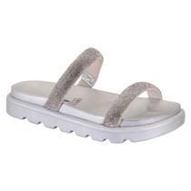 Chinelo Feminino Papete Tiras Vizzano Flat Strass 6459.310