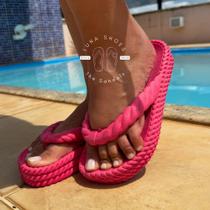 Chinelo Feminino Papete Trançado Nuvem em Slide Leve e Confortável Lançamento Verão Chinelo Feminino Papete Trançado Nuvem em Slide Leve e Confortável Lançamento Verão