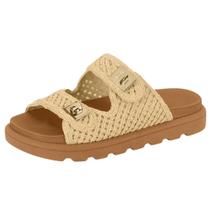 Chinelo Feminino Papete Tratorado Confortável Slide Vizzano Chinelo Feminino Papete Tratorado Confortável Slide Vizzano