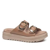 Chinelo Feminino Pegada Flatform Couro 234405