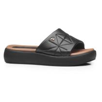 Chinelo feminino pegada flatform slide couro original Chinelo feminino pegada flatform slide couro original