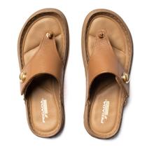 Chinelo Feminino Pegada Grace Couro Levitech Caramelo Chinelo Feminino Pegada Grace Couro Levitech Caramelo