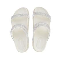 Chinelo Feminino Pele Natural Flatform Branco Off - 3853 Chinelo Feminino Pele Natural Flatform Branco Off - 3853