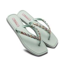 Chinelo Feminino Personalizado Color Brilho Sandalia de dedo Adulto Confortavel Antiderrapante Chinelo Feminino Personalizado Color Brilho Sandalia de dedo Adulto Confortavel Antiderrapante