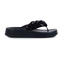 Chinelo Feminino Petite Jolie Basic Preto - PJ7225