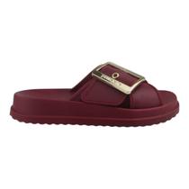 Chinelo Feminino Petite Jolie Feat Merlot PJ7482
