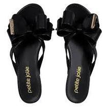 Chinelo Feminino Petite Jolie Preto - PJ4533 Chinelo Feminino Petite Jolie Preto - PJ4533