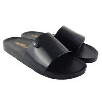 Chinelo Feminino Petite Jolie Slide J-Lastic Preto PJ5494 Chinelo Feminino Petite Jolie Slide J-Lastic Preto PJ5494