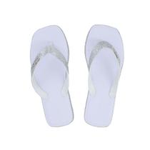 Chinelo Feminino Petite Jolie Square Branco - PJ6611