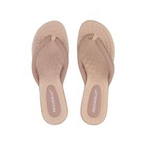 Chinelo Feminino Piccadilly Camila Strass Amêndoa - 5003