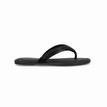 Chinelo Feminino Piccadilly Flip Flop Brilhos Preto 508039-1