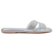 Chinelo Feminino Piccadilly Metalizado Prata - 508050