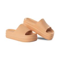 Chinelo Feminino Plataforma Anabela Salto Super Leve (em EVA)