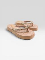 Chinelo Feminino Plataforma Com Aplicações De Strass E Pedrarias Avela Chinelo Feminino Plataforma Com Aplicações De Strass E Pedrarias Avela