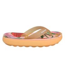 Chinelo Feminino Plataforma Nuvem Estampa Tropical Up