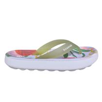 Chinelo Feminino Plataforma Nuvem Estampa Tropical Up