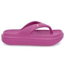 Chinelo Feminino Poofy Plataforma Violeta Usaflex AM14001 Chinelo Feminino Poofy Plataforma Violeta Usaflex AM14001
