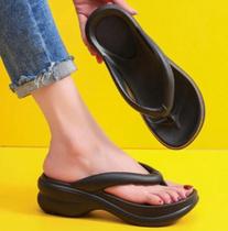 Chinelo Feminino Puf Tamanco Ortopédico Super Leve e Confortável